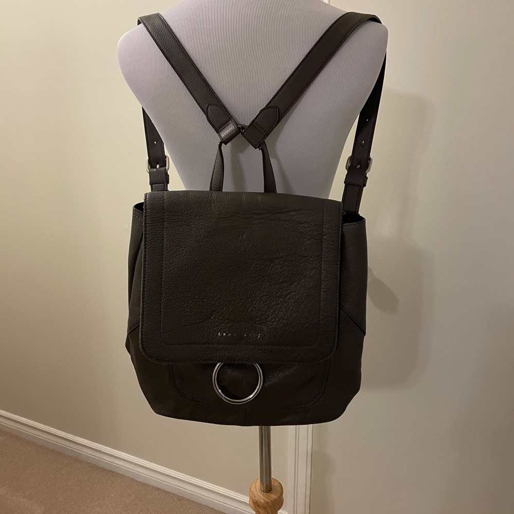 Sanctuary leather backpack